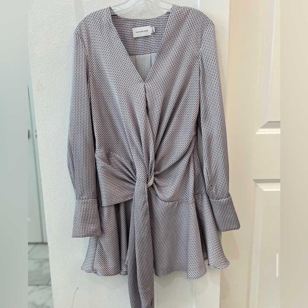 Significant other dress. Never worn. From hemline.